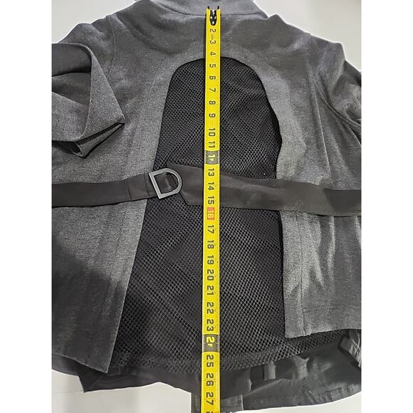 CAbi Jacket Love Carol Collection Modern Mesh Back Size XL Charcoal Gray & Black - Picture 10 of 12
